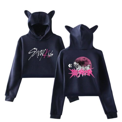 Stray Kids Cropped Hoodie #23