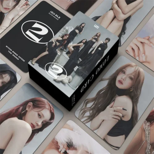 55pcs/set(G)I-DLE 2nd Album Lomo Card