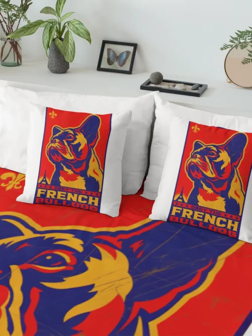 French Bulldog Bedsheets + 2 Pillowcases #9