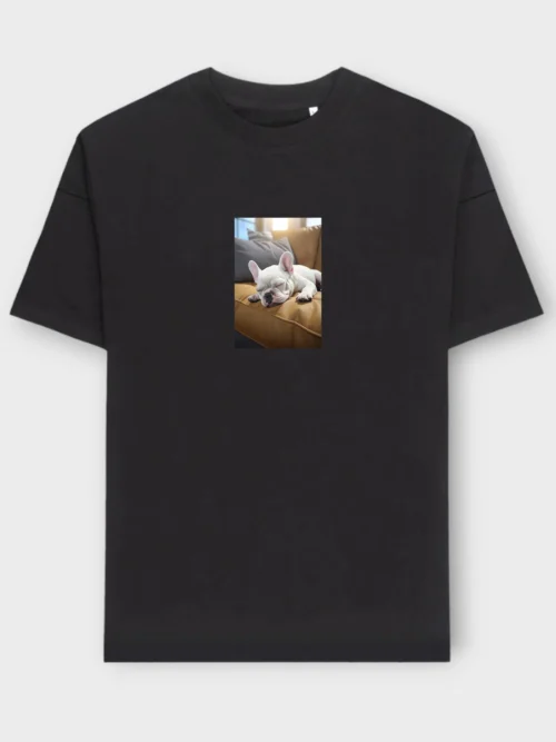 French Bulldog T-Shirt + GIFT #500- sleepy