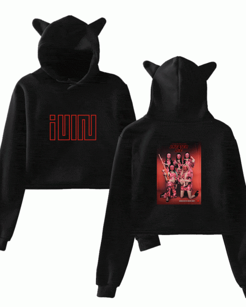 Gidle I Never Die Cropped Hoodie (G)I-DLE #1