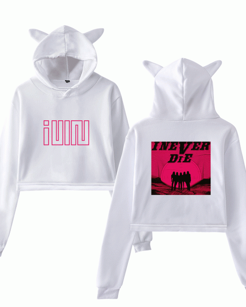 Gidle I Never Die Cropped Hoodie (G)I-DLE #2