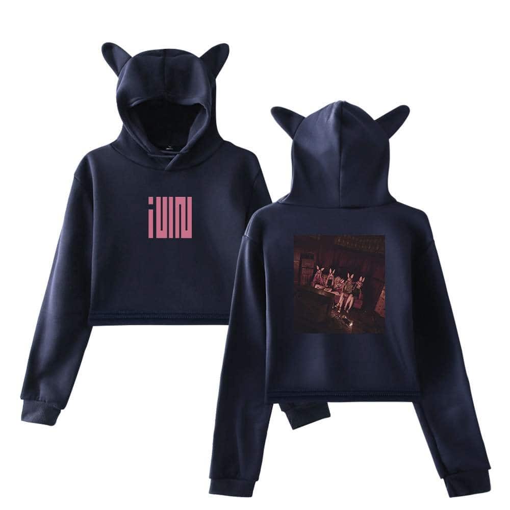 Gidle Cropped Hoodie #6 - Image 3