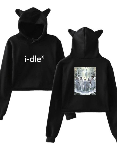 I-dle Cropped Hoodie #4