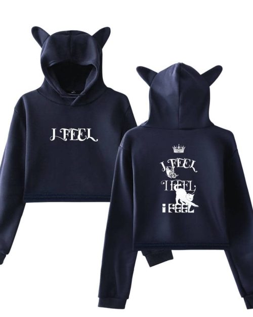 Gidle “I Feel” Cropped Hoodie #2