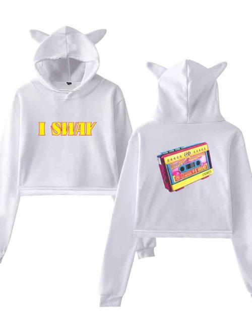 Gidle I Sway Cropped Hoodie #1