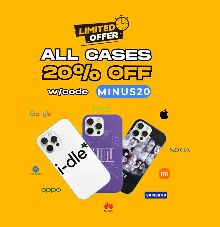 gidle merch cases