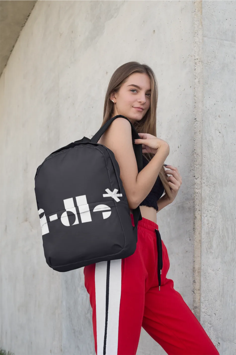 G-IDLE Logo Backpack