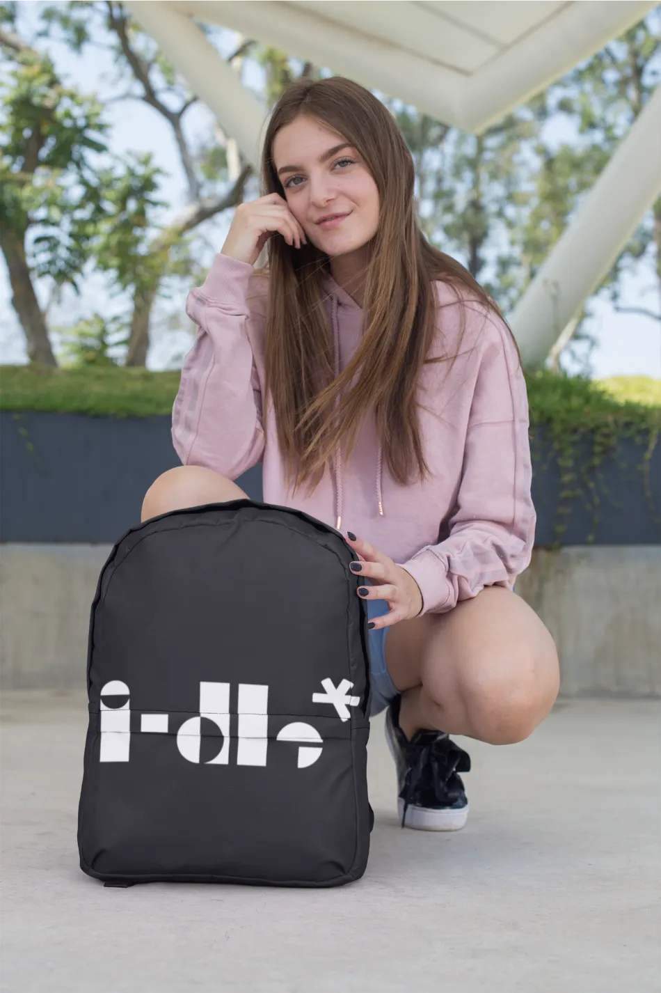 G-IDLE Logo Backpack - Image 3
