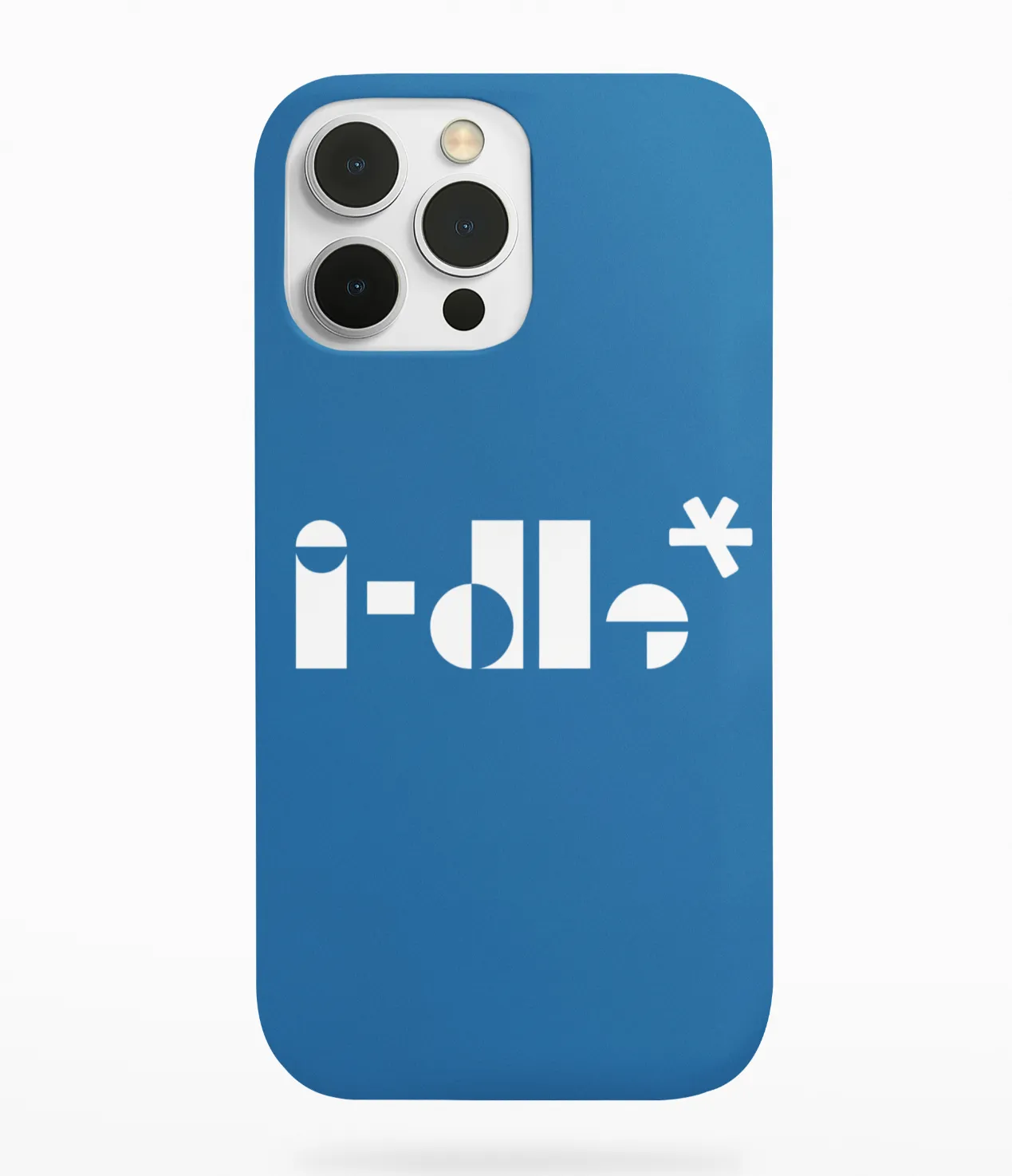 G-IDLE Blue Logo Phone Case - Image 2
