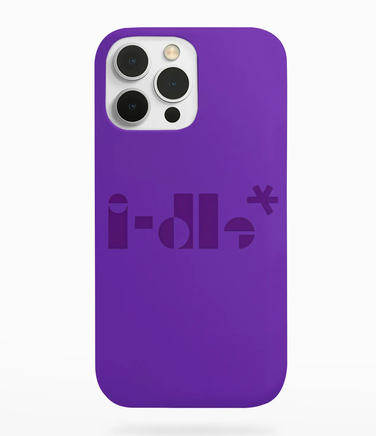 G-IDLE Purple Monochrome Logo Phone Case