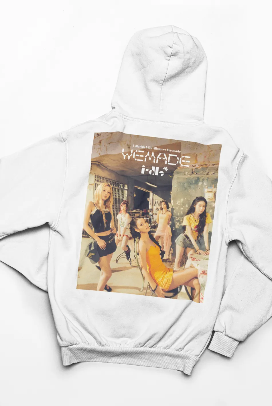 G-IDLE Black Logo Hoodie - Image 2